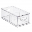 Utdragbar låda med avdelare, THE HOME EDIT FRIDGE DRAWER, 17x 31,4 x H 12 cm, Transparent Utdragbar låda med avdelare, THE HOME EDIT FRIDGE DRAWER, 17x 31,4 x H 12 cm, Transparent