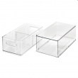 Utdragbar låda med avdelare, THE HOME EDIT FRIDGE DRAWER, 17x 31,4 x H 12 cm, Transparent Utdragbar låda med avdelare, THE HOME EDIT FRIDGE DRAWER, 17x 31,4 x H 12 cm, Transparent