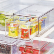 Utdragbar låda med avdelare, THE HOME EDIT FRIDGE DRAWER, 17x 31,4 x H 12 cm, Transparent Utdragbar låda med avdelare, THE HOME EDIT FRIDGE DRAWER, 17x 31,4 x H 12 cm, Transparent