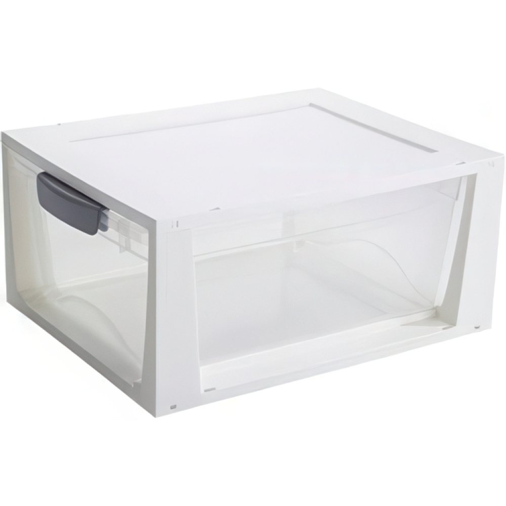 Utdragbar låda, Stapelbar, OMEGA LARGE DRAWER UNIT, 37,5 x 29,5 x H17,5 cm i gruppen Förvaring / Förvaringslådor hos SmartaSaker.se (43170)