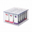 Utdragbar låda. Stapelbar, RPET CABINET BIN DRAWER, 26,5 x 22,4 x H 14,6 cm, Transparent Utdragbar låda. Stapelbar, RPET CABINET BIN DRAWER, 26,5 x 22,4 x H 14,6 cm, Transparent
