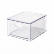 Utdragbar låda. Stapelbar, RPET CABINET BIN DRAWER, 26,5 x 22,4 x H 14,6 cm, Transparent Utdragbar låda. Stapelbar, RPET CABINET BIN DRAWER, 26,5 x 22,4 x H 14,6 cm, Transparent
