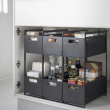 Utdragbara korgar, TOWER 2-TIERD BASKETS, Yamazaki, 32.5 x 16 x H 46 cm Utdragbara korgar, TOWER 2-TIERD BASKETS, Yamazaki, 32.5 x 16 x H 46 cm