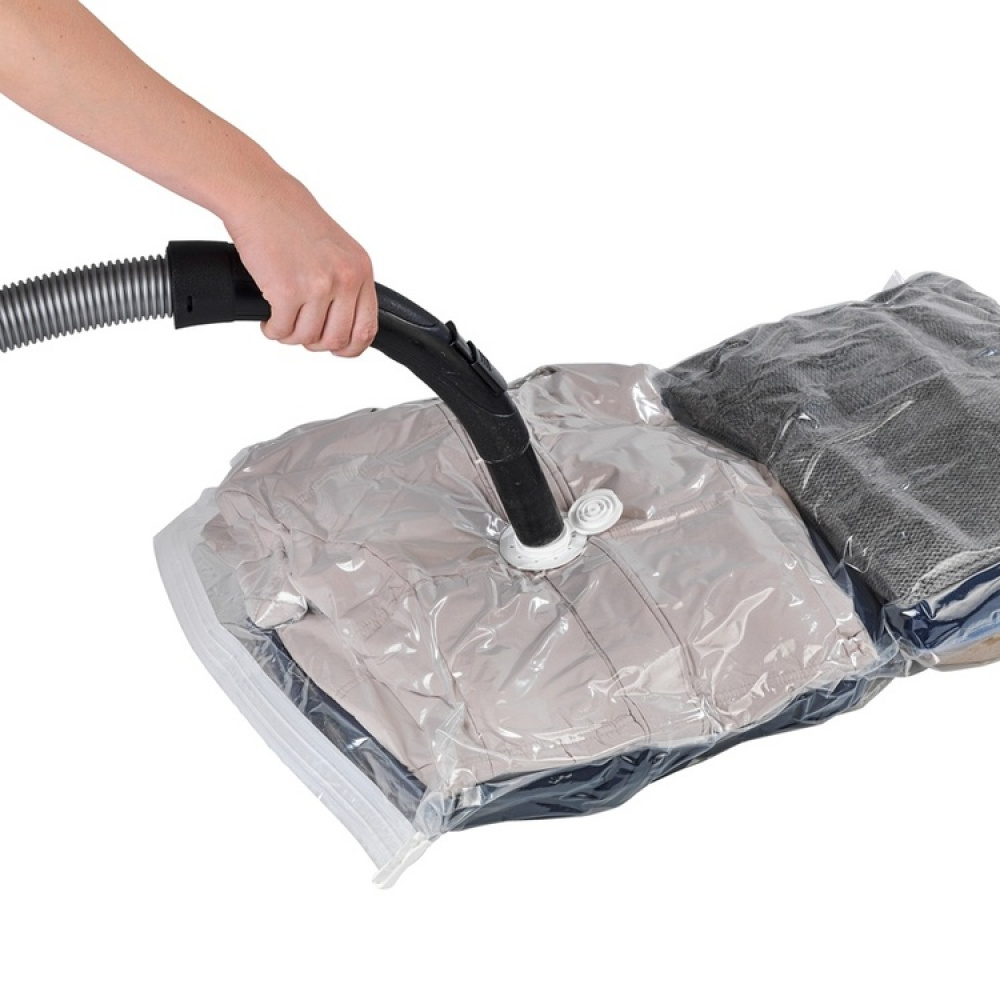 Vakuumpåsar Platt, 2 st, LARGE SEASONAL BAGS, 90 x 55 cm, Klar i gruppen Förvaring / Garderobsförvaring / Vakuumförvaring / Kompakta vakuumpåsar hos SmartaSaker.se (43178)