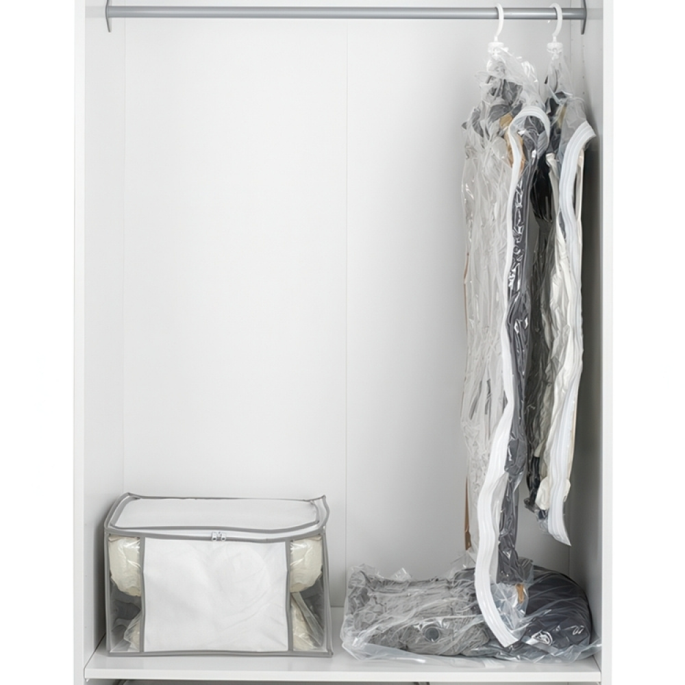 Vakuumpåsar Platt, 2 st, LARGE SEASONAL BAGS, 90 x 55 cm, Klar i gruppen Förvaring / Garderobsförvaring / Vakuumförvaring / Kompakta vakuumpåsar hos SmartaSaker.se (43178)