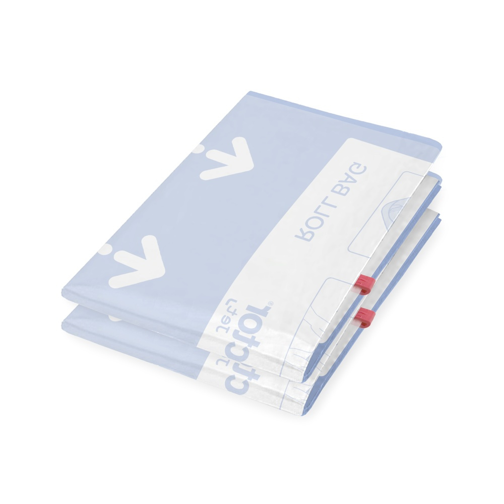 Vakuumpåsar, 2 st, MANUAL ROLL-UP, Medium, 65 x 45 cm, Klar / Blå i gruppen Förvaring / Garderobsförvaring / Vakuumförvaring / Manuella vakuumpåsar hos SmartaSaker.se (43184)