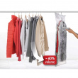 Vakuumpåse med galge, lång, DRESS, 70 x H 145 cm, Transparent Vakuumpåse med galge, lång, DRESS, 70 x H 145 cm, Transparent
