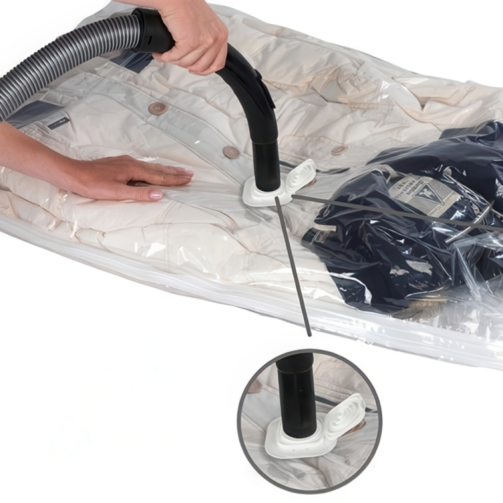 Vakuumpåse med galge, RAUMSPAR XL, 70 x H 145 cm, Klar i gruppen Förvaring / Garderobsförvaring / Vakuumförvaring / Hängande vakuumpåsar hos SmartaSaker.se (43191)