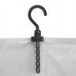 Vakuumpåse med galge, SAC COMPRESSEUR, 69 x H 138 cm, Klar Vakuumpåse med galge, SAC COMPRESSEUR, 69 x H 138 cm, Klar