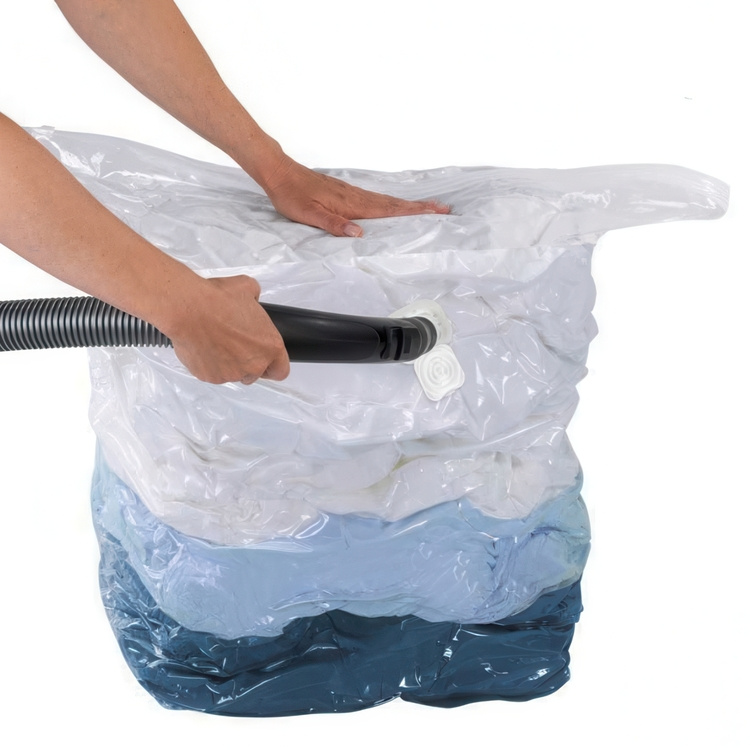 Vakuumpåse, VACUUM CUBE LARGE, 70 x 35 x H 100 cm, Klar i gruppen Förvaring / Garderobsförvaring / Vakuumförvaring / Manuella vakuumpåsar hos SmartaSaker.se (43198)