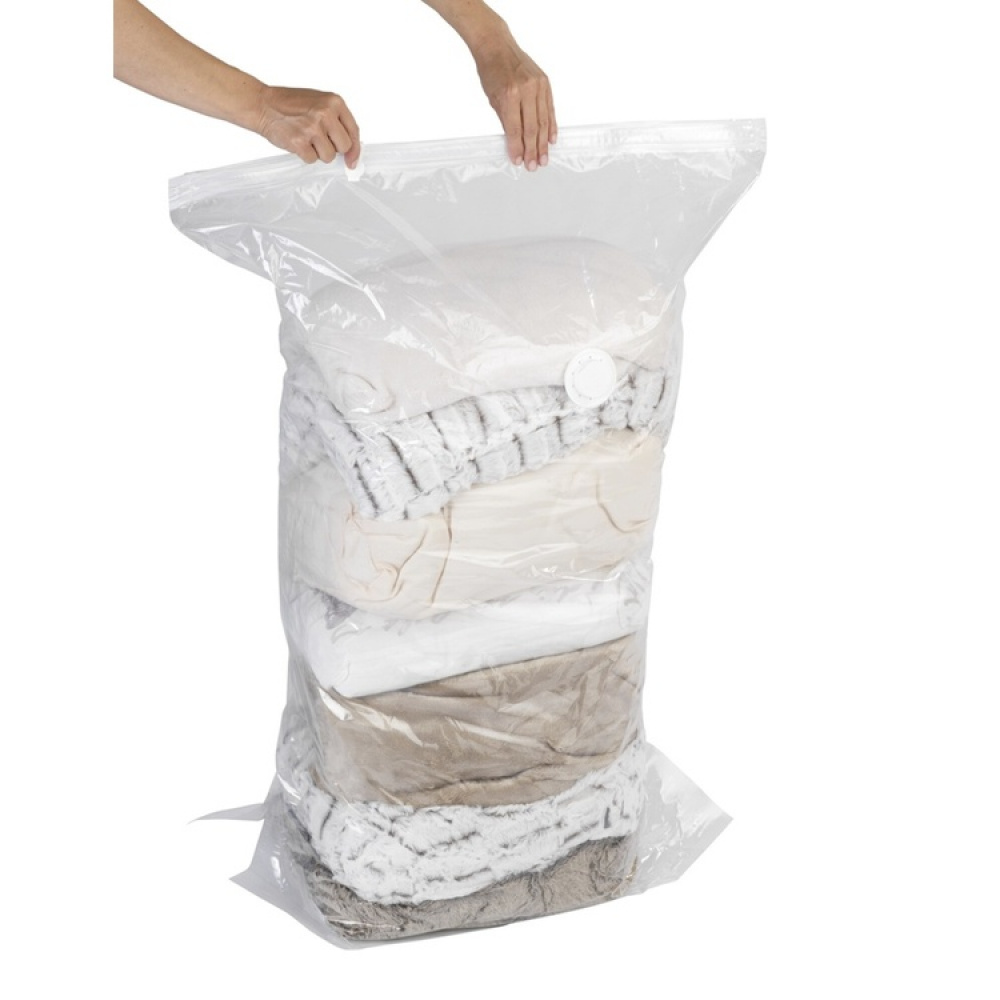 Vakuumpåse, VACUUM CUBE LARGE, 70 x 35 x H 100 cm, Klar i gruppen Förvaring / Garderobsförvaring / Vakuumförvaring / Manuella vakuumpåsar hos SmartaSaker.se (43198)
