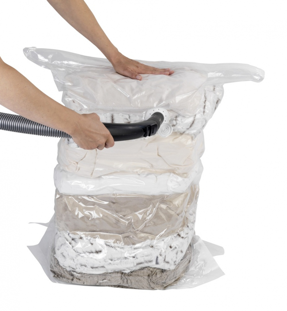 Vakuumpåse, VACUUM CUBE LARGE, 70 x 35 x H 100 cm, Klar i gruppen Förvaring / Garderobsförvaring / Vakuumförvaring / Manuella vakuumpåsar hos SmartaSaker.se (43198)