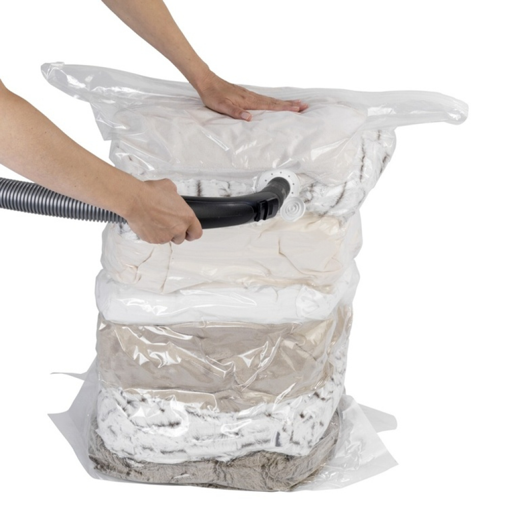 Vakuumpåse, VACUUM CUBE LARGE, 70 x 35 x H 100 cm, Klar i gruppen Förvaring / Garderobsförvaring / Vakuumförvaring / Manuella vakuumpåsar hos SmartaSaker.se (43198)