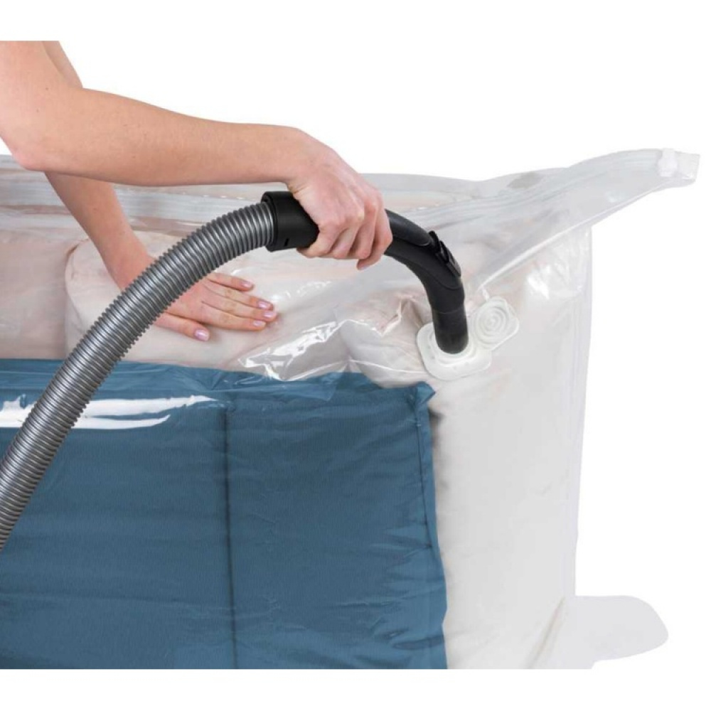 Vakuumpåse, XXL VACUUM JUMBO CUBE, 180 x 50 x H 90 cm, Klar i gruppen Förvaring / Garderobsförvaring / Vakuumförvaring / Manuella vakuumpåsar hos SmartaSaker.se (43199)