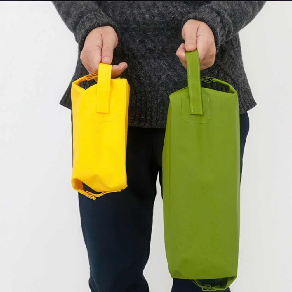 Vattentät förvaring, HIGHTIDE OUTDOOR BAG, 33 x H15cm, Gul i gruppen Förvaring / Förvaring på resa / Packpåsar och packkuber hos SmartaSaker.se (43207)