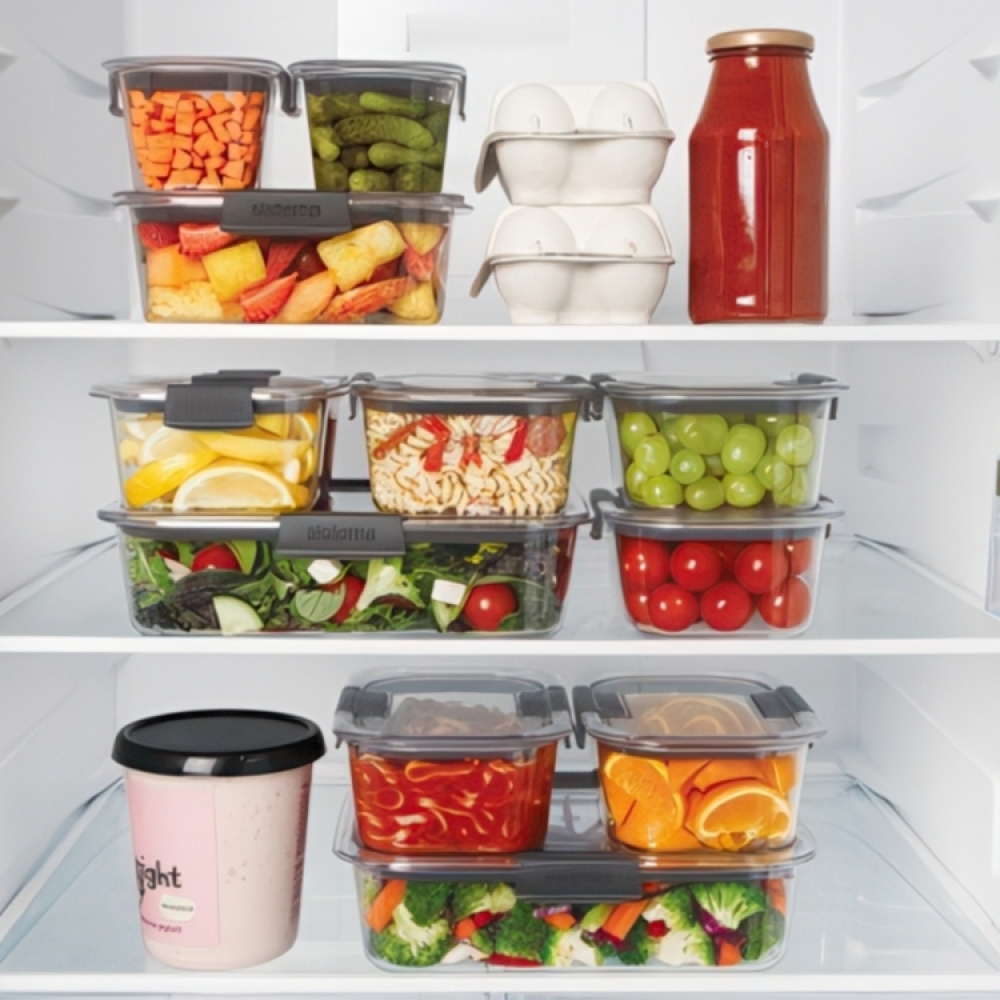 Vattentät matlåda, 380 ml, BRILLIANCE SMALL, Sistema, Klar / Svart i gruppen Förvaring / Köksförvaring / Matlådor / Sistema matlådor hos SmartaSaker.se (43209)