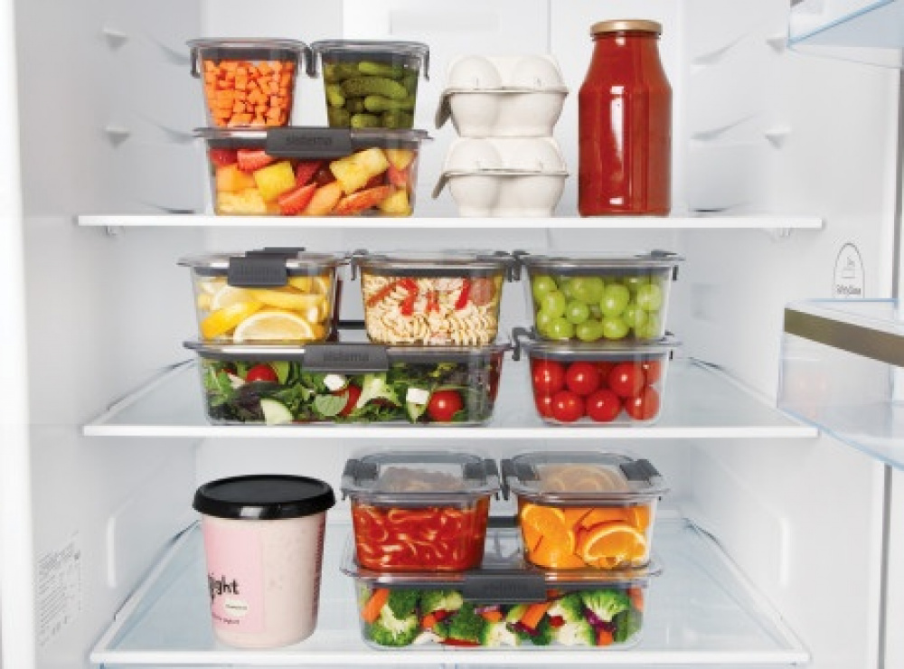 Vattentät matlåda, 920 ml, BRILLIANCE MEDIUM, Sistema, Klar / Svart i gruppen Förvaring / Köksförvaring / Matlådor / Sistema matlådor hos SmartaSaker.se (43210)