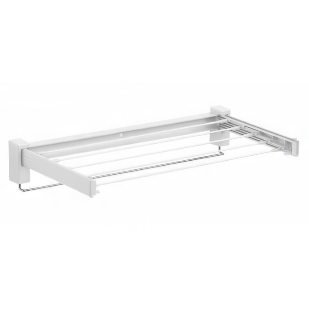 Vägghängd Tvättställning, BUTTERFLY, 3,5 m lina, Vit i gruppen Förvaring / Tvätt och tork / Torkställningar hos SmartaSaker.se (43228)