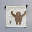 Väggkrok av återvunnen metall, WILD BROWN BEAR, 20 x H 18,5, Brun Väggkrok av återvunnen metall, WILD BROWN BEAR, 20 x H 18,5, Brun