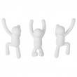 Väggkrokar, Dekorativa, 3 st, UMBRA BUDDY HOOKS, Vita Väggkrokar, Dekorativa, 3 st, UMBRA BUDDY HOOKS, Vita