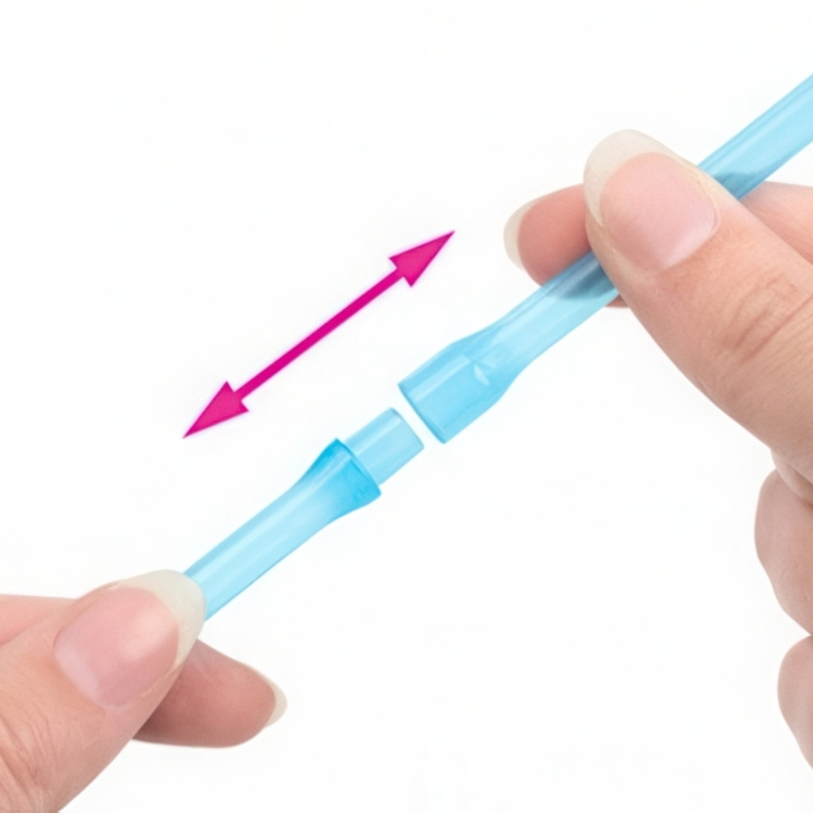 Återanvändbara, lättdiskade sugrör, SISTEMA HYDRATE REUSABLE, 6 sugrör, Turkos i gruppen Förvaring / Köksförvaring hos SmartaSaker.se (43250)