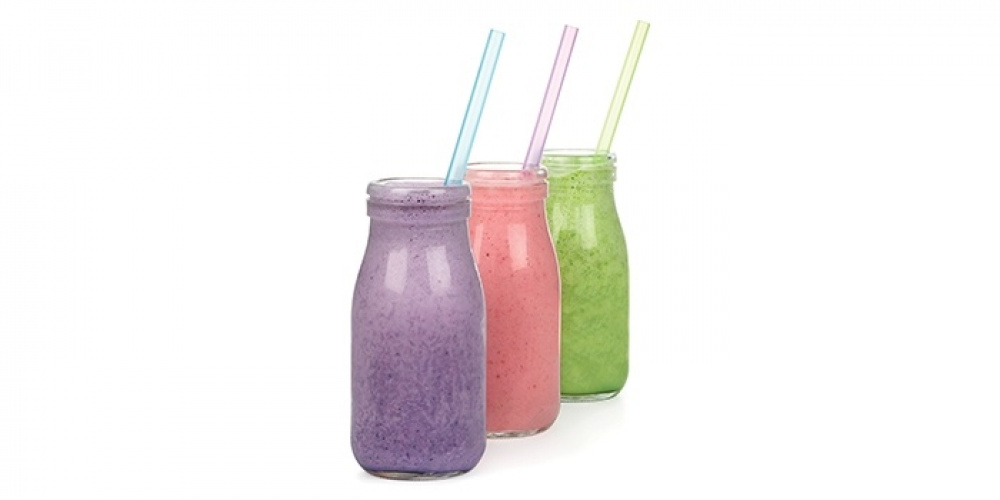 Återanvändbara, lättdiskade sugrör, SISTEMA HYDRATE REUSABLE, 6 sugrör, Turkos i gruppen Förvaring / Köksförvaring hos SmartaSaker.se (43250)