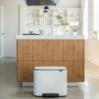Återvinningsstation, 3 insatser, BRABANTIA BO PEDAL BIN, 3 x 11 L Återvinningsstation, 3 insatser, BRABANTIA BO PEDAL BIN, 3 x 11 L