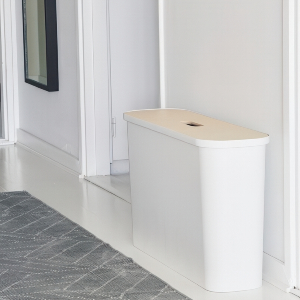 Återvinningsstation, Långsmal, 2 insatser, SMARTSTORE COLLECT, 46 L, 21,5 x 72 x H 42 cm i gruppen Förvaring / Städförvaring och sopsortering / Sopsortering hos SmartaSaker.se (43259)