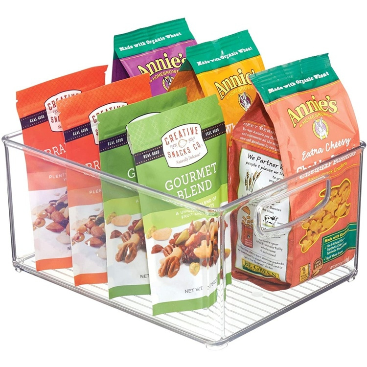 Öppen låda, Hög, Kort, LINUS CABINET BIN , 20,3 x 25,4 x H12,7cm, Transparent i gruppen Förvaring / Förvaringslådor hos SmartaSaker.se (43265)