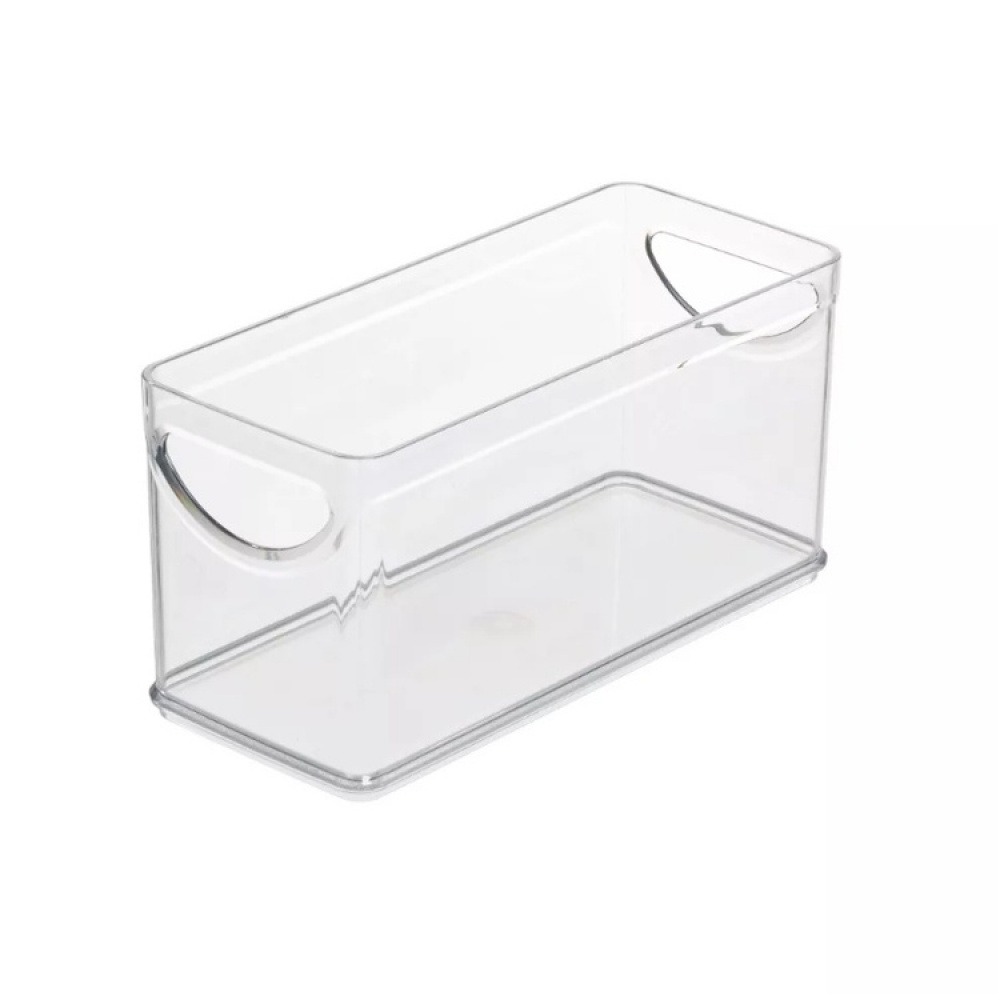 Öppen låda, Stapelbar, Smal, RPET CABINET BIN, 25,4 x 10,8 x H 12,7 cm, Transparent i gruppen Förvaring / Köksförvaring / Förvaringsburkar hos SmartaSaker.se (43266)