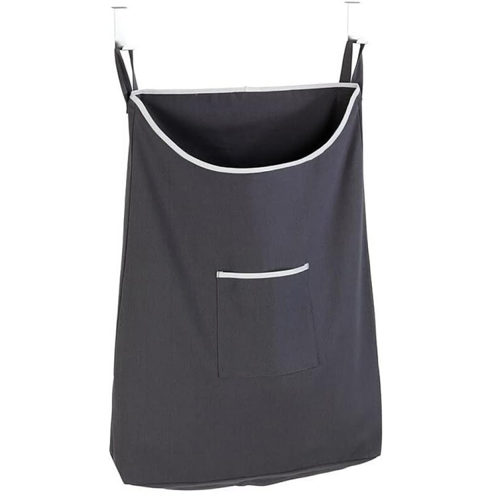 Tvättkorg över dörren, 65 L, CANGURO, 52 x 10 x H 81cm, Grå i gruppen Förvaring / Tvätt och tork / Tvättkorgar hos SmartaSaker.se (43271)