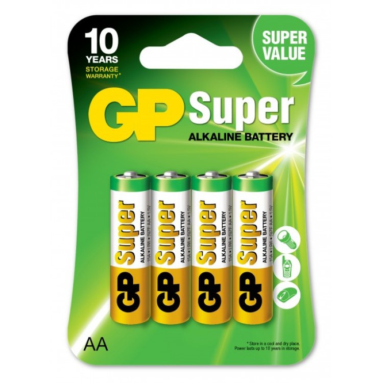 Batteri AA, 4-pack i gruppen Tillbehör och liknande hos SmartaSaker.se (lima-487875)