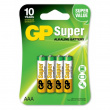 Batteri AAA, 4-pack